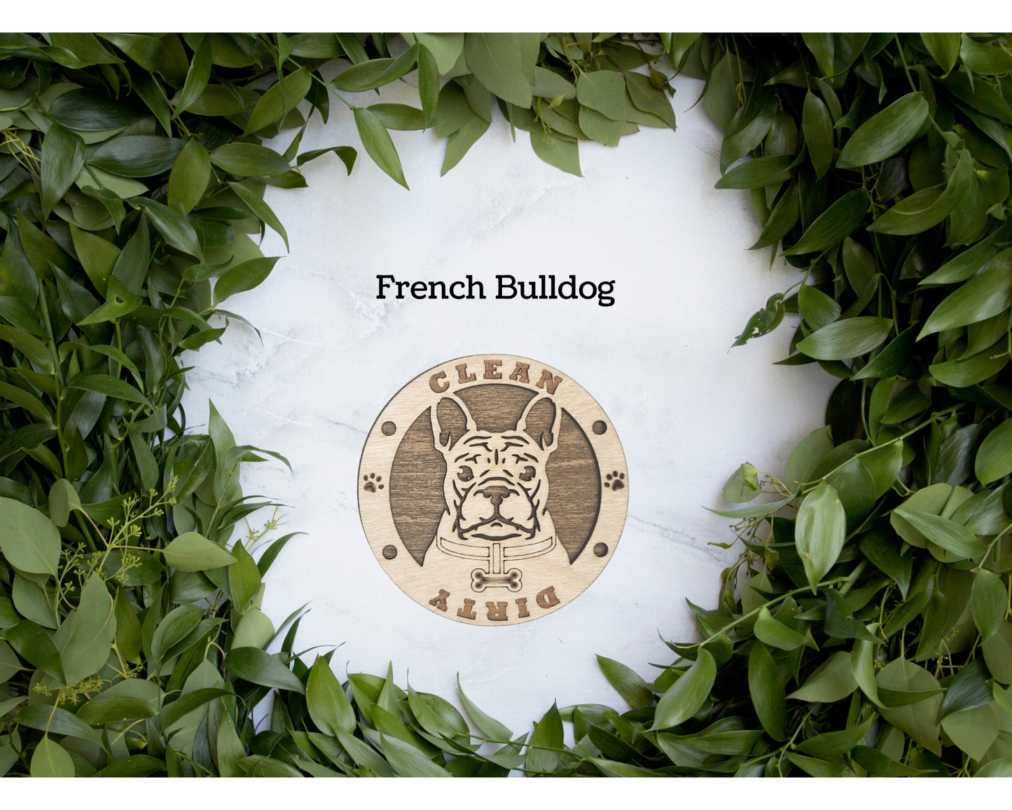 Handmade Fun Top Breed Dishwasher Magnets – Double-Duty Indicating Clean/Dirty Dishes for Dog Lovers & Pet Owners