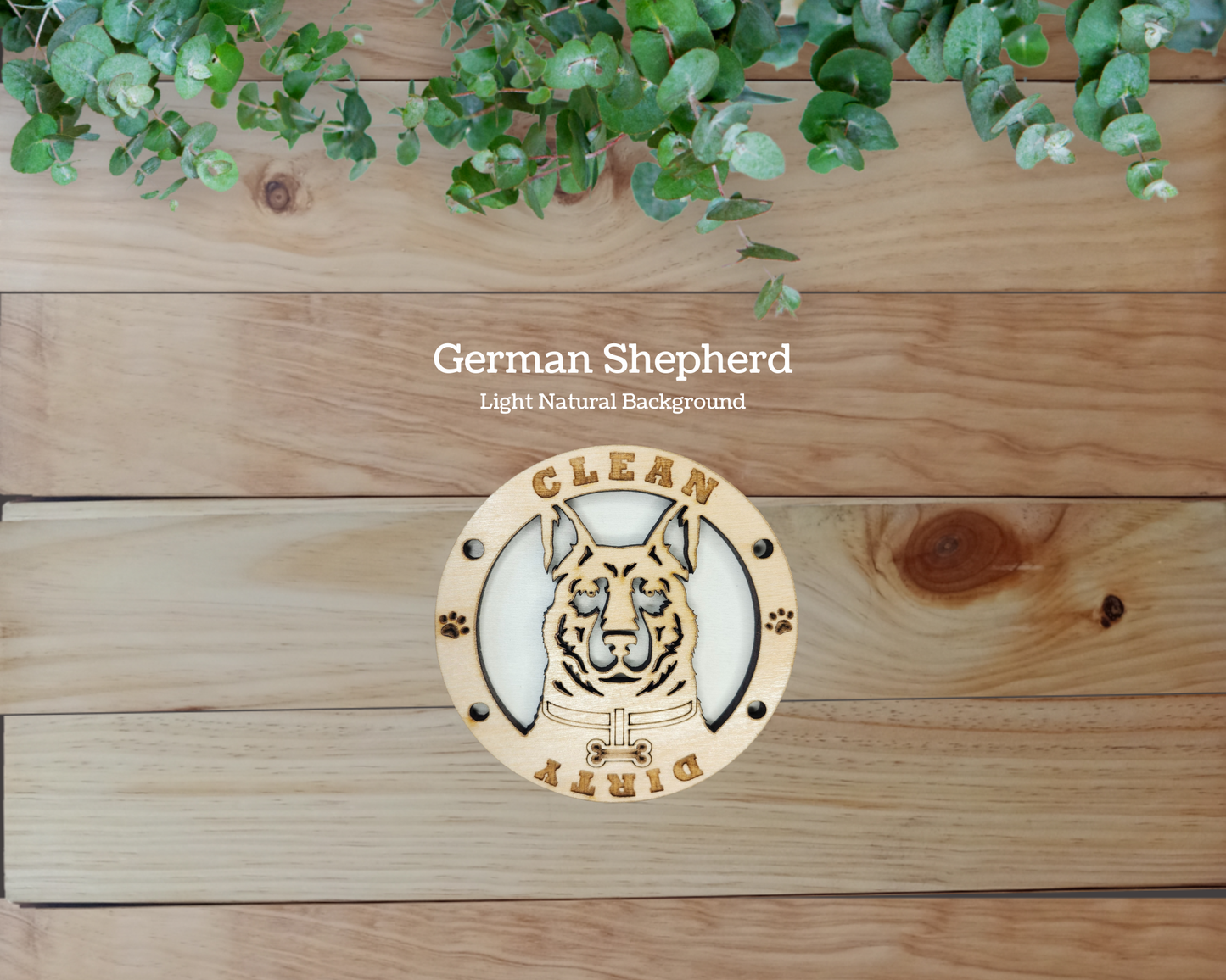 Handmade Fun Top Breed Dishwasher Magnets – Double-Duty Indicating Clean/Dirty Dishes for Dog Lovers & Pet Owners