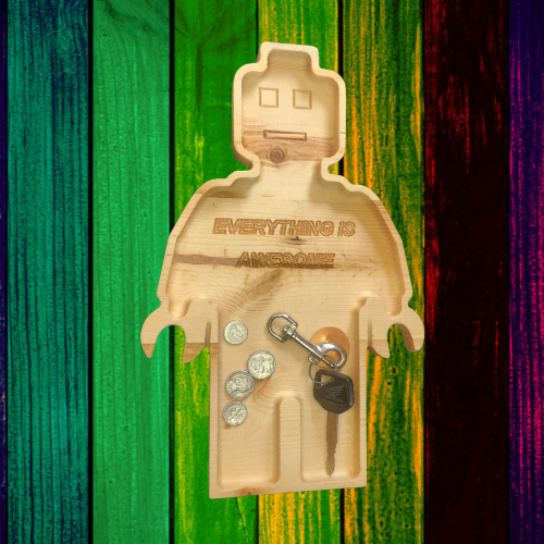 Lego Man Inspired Catchall Tray