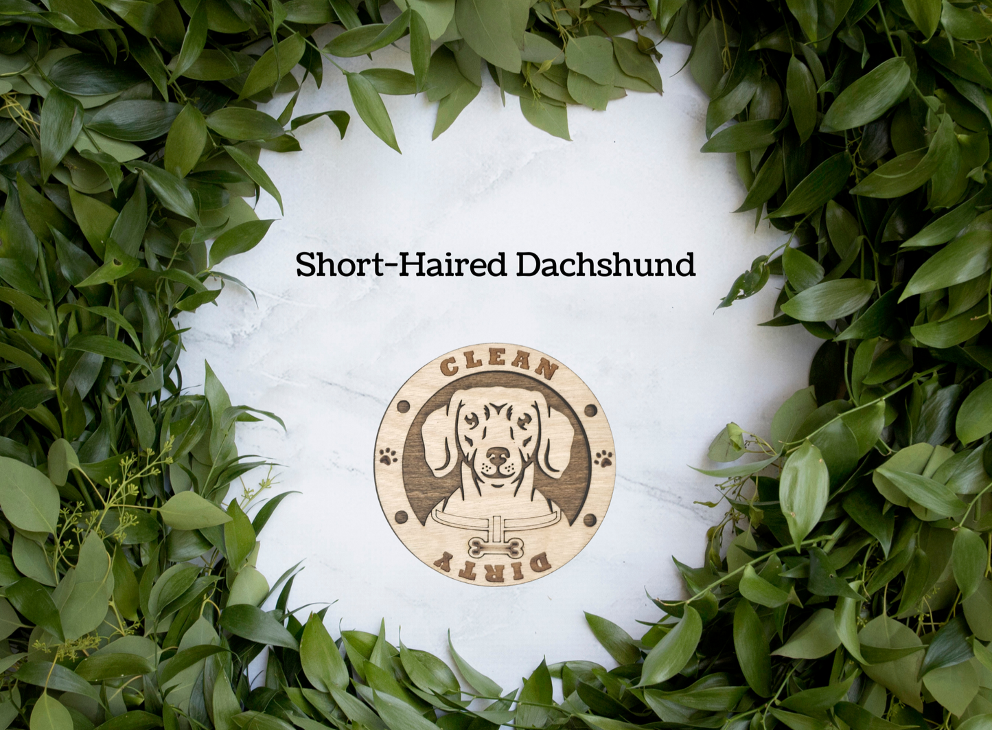 Handmade Fun Top Breed Dishwasher Magnets – Double-Duty Indicating Clean/Dirty Dishes for Dog Lovers & Pet Owners